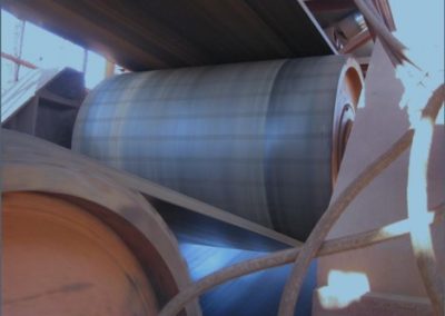 Pulley polyurethane lagging