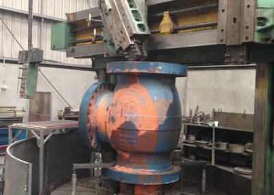 Machining 600mm valve housings