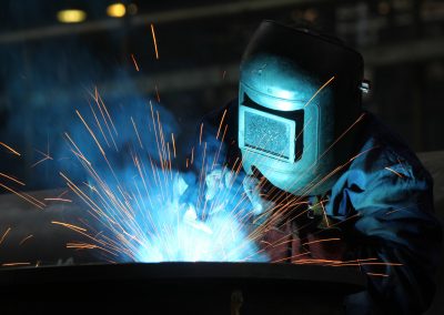 welders worker in the factory