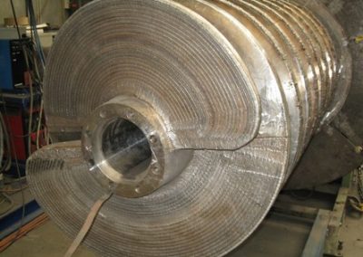 Robotic Hardfacing of Screws
