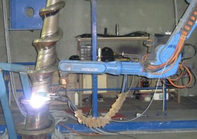 Robotic Hardfacing of Dewatering Screws