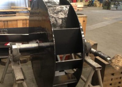Corrosion Resistant coating for HCl extraction fan