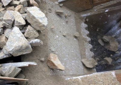 Cross hatch AbrasaPlate has excellent impact resistance