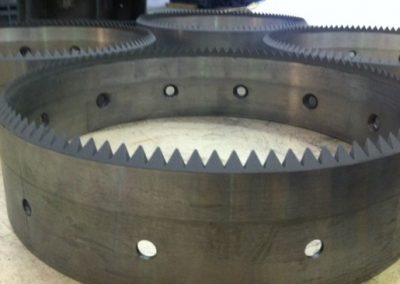 Hardfaced saw cutters