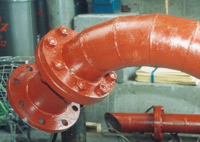 Lobster Back Internally Hardfaced Elbow