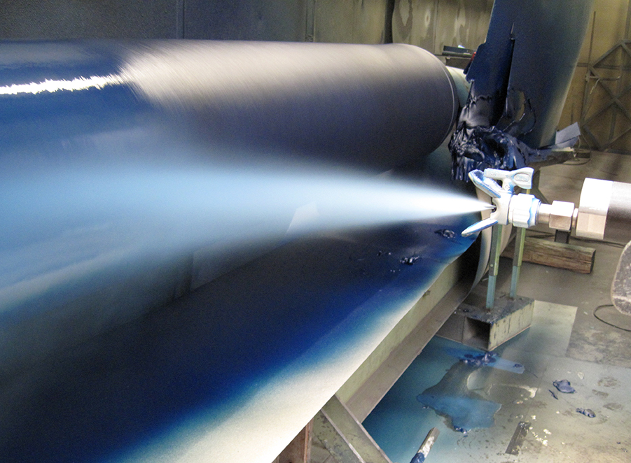super polymer spraying
