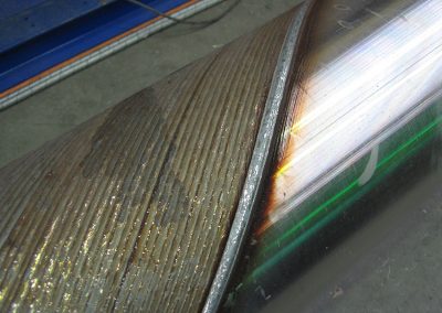 Robotic Hardfacing of Tension Roll