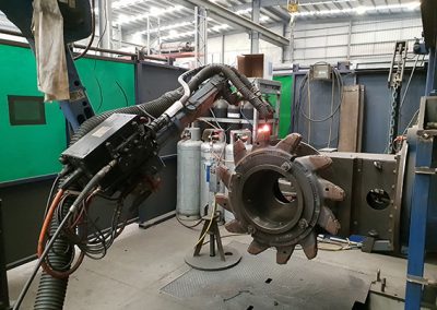 Hardfacing Crusher Sizer Teeth