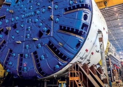 TBM Fabricator - Tunnel Lyon-Turin