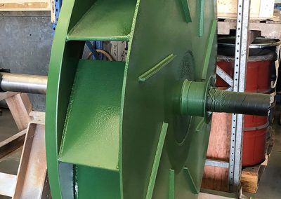 Heavy Duty Fan After Repair at Avweld