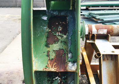 Heavy Duty Fan Before Repair at Avweld
