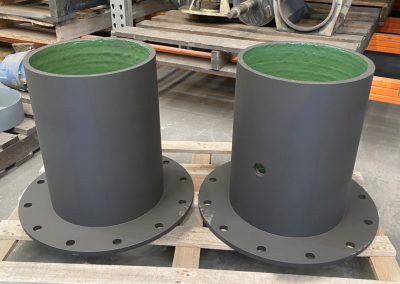 Avweld Internally hardfaced wear pipe AbrasaPipe