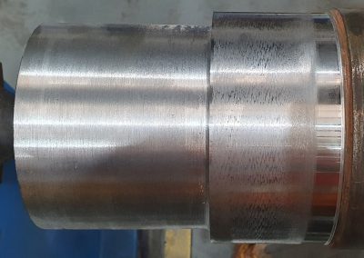 Worn surface has been machined Avweld